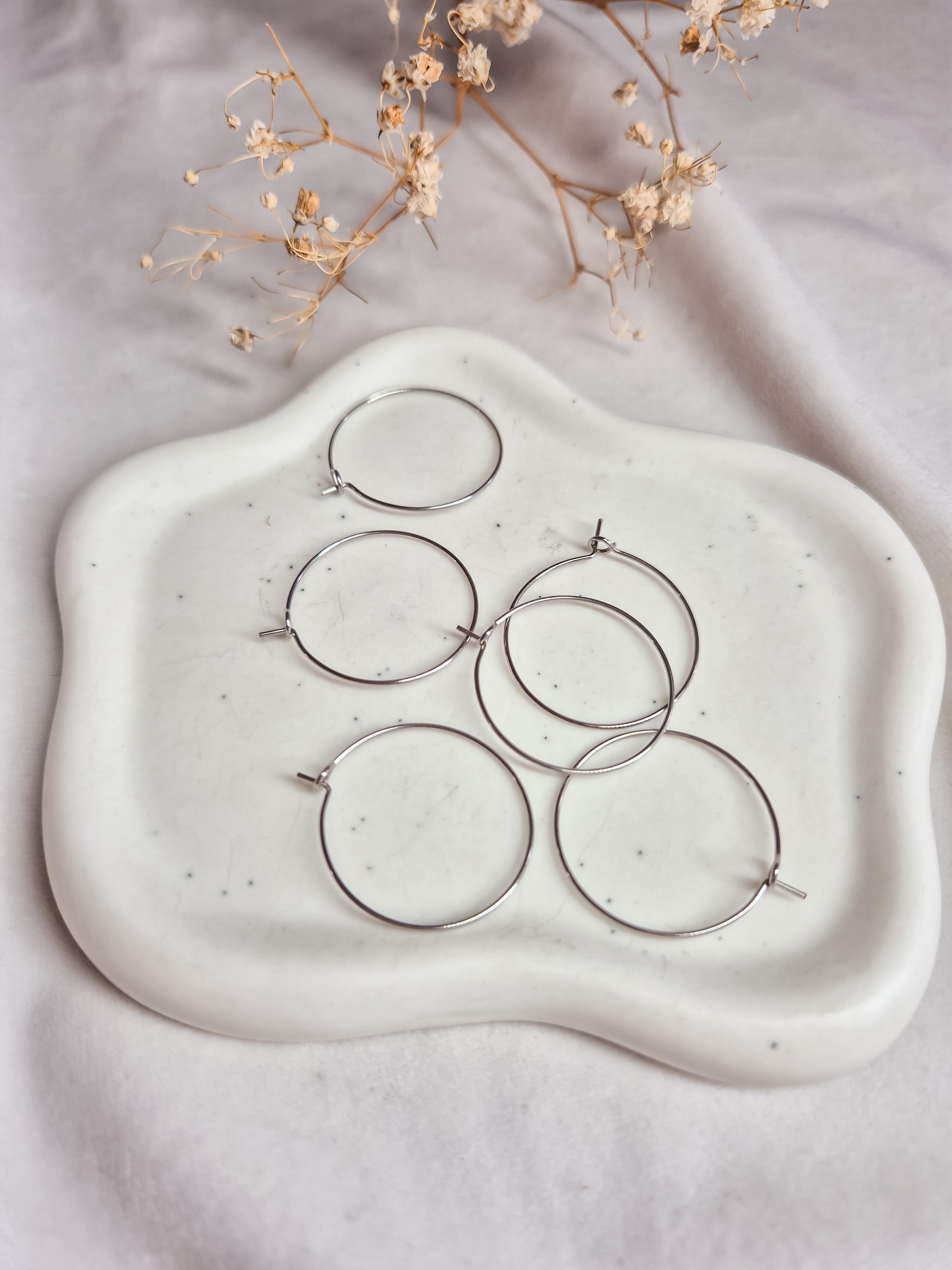 Oorbel Hoops Stainless Steel 18K Gold Plated