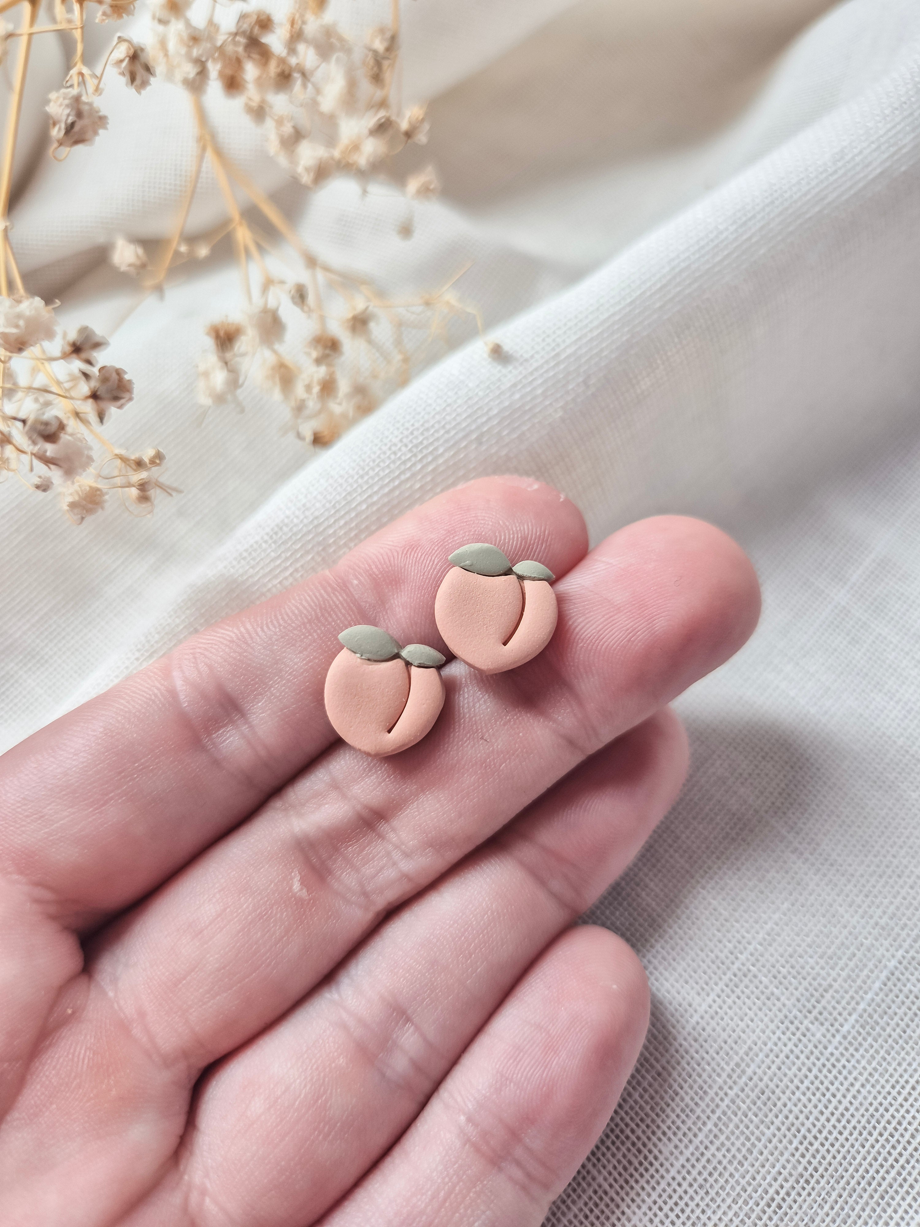 Kinderoorbellen Peach