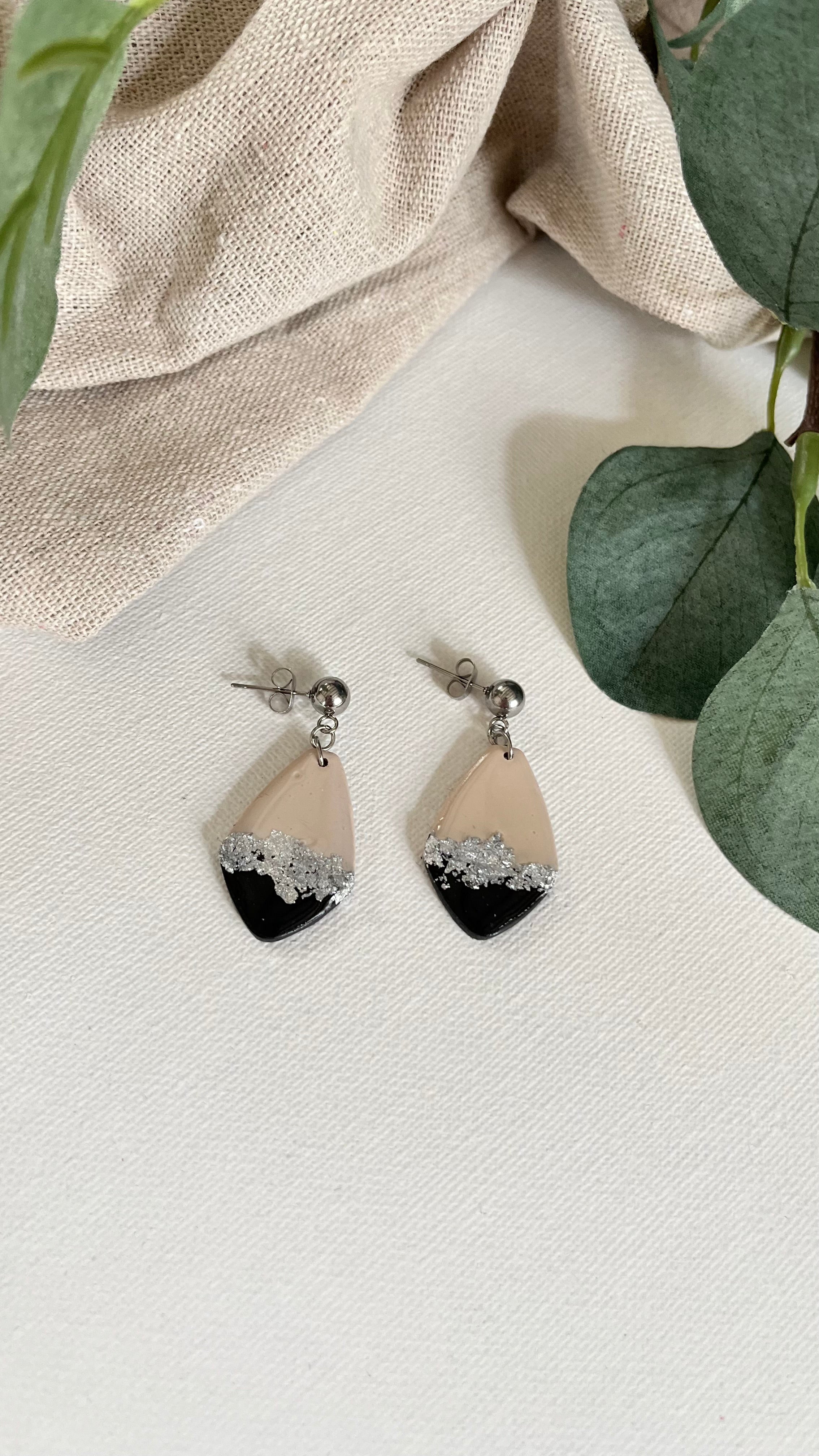 Oorbellen Lena Silver