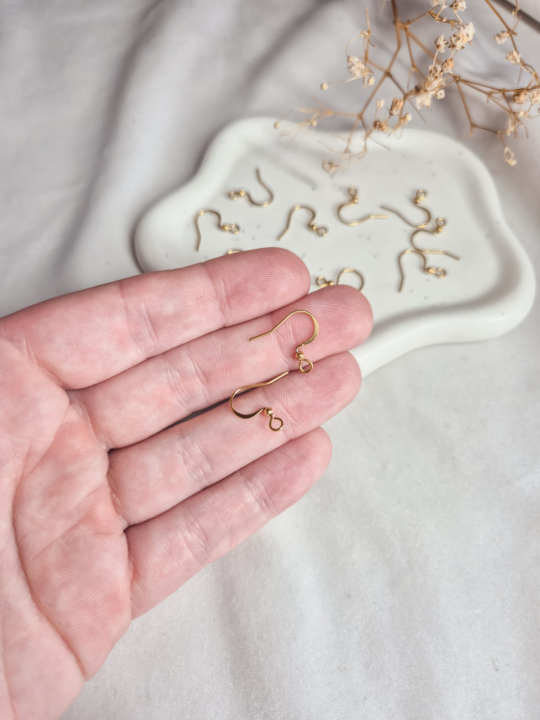 Oorbelhaakjes Stainless Steel 18K Gold Plated