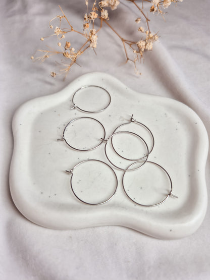 Oorbel Hoops Stainless Steel 18K Gold Plated