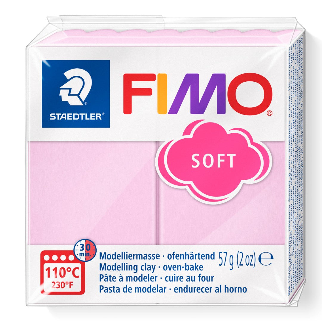 Fimo effect boetseerklei 56 g lichtrose