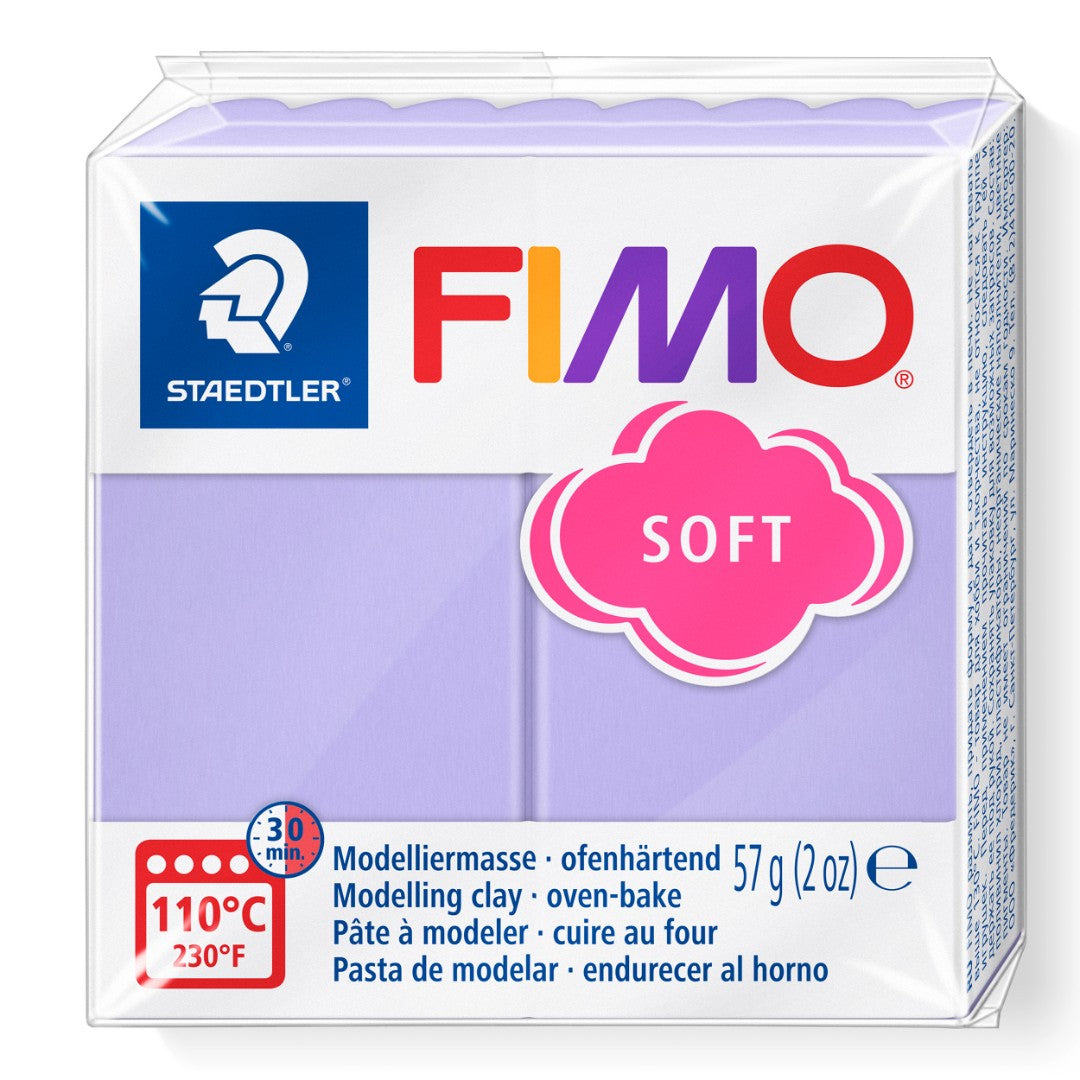 Fimo soft boetseerklei 57 g lila