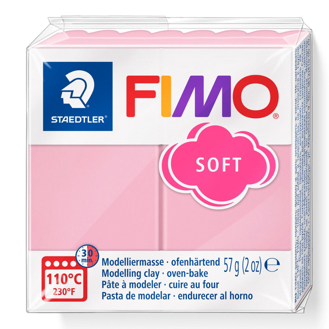 Fimo soft boetseerklei 57g strawberry